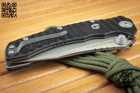 Нож Maxace Sandstorm-K, Satin/Stonewashed Bohler K110, G10 Black Нож Maxace Sandstorm-K, Satin/Stonewashed Bohler K110, G10 Black - купить в интернет-магазине Blademan