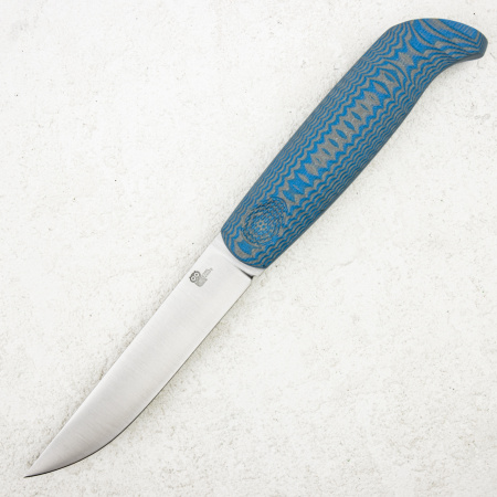 Нож OWL North F Грибок, M390 Cryo, G10 Gray/Blue, Kydex