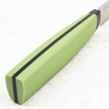 Нож овощной OWL P100 F, N690 Cryo, G10 Green