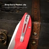 Нож Remette Cool Whale, 14C28N, G10 Orange Handle, RTCL-GN3