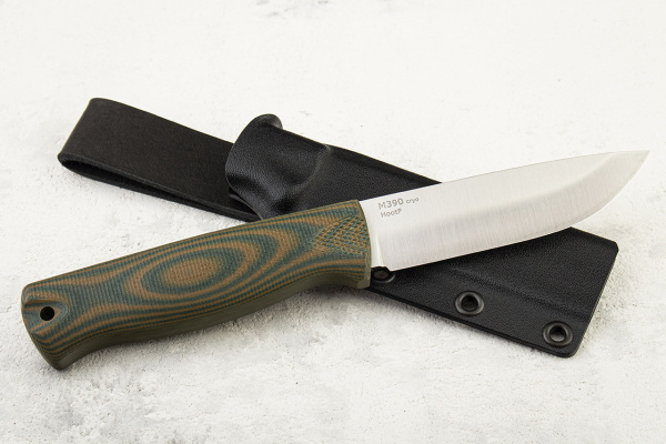 Нож OWL Hoot F, M390 Cryo, G10 Sand-Olive, Kydex Classic - купить в интернет-магазине Blademan