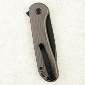 Нож CIVIVI Elementum II, Black Stonewashed Nitro-V, Gray  Aluminum Handle, C18062PD-1 Нож CIVIVI Elementum II, Black Stonewashed Nitro-V, Gray  Aluminum Handle, C18062PD-1