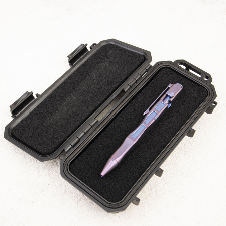 Тактическая ручка WE KNIFE TP-03A, 6AL4V Titanium Purple - купить в интернет-магазине Blademan