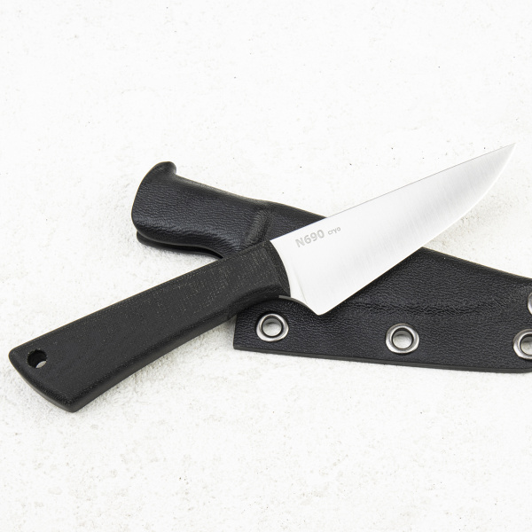 Нож OWL Pocket F, N690, Micarta Black, Kydex - купить в интернет-магазине Blademan