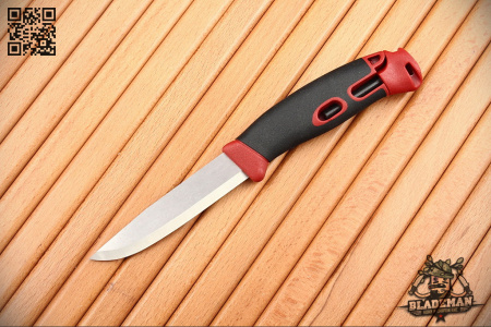 Нож Morakniv Companion Spark Red, нержавеющая сталь - купить в интернет-магазине Blademan