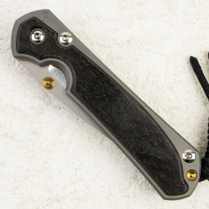 Нож Chris Reeve Small Sebenza 31 Inlay, Polished CPM MagnaCut, Titanium/Bog Oak, S31-1136 Нож Chris Reeve Small Sebenza 31 Inlay, Polished CPM MagnaCut, Titanium/Bog Oak, S31-1136