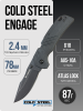 Нож Cold Steel Engage, AUS-10A, G-10 Black, FL-30DPLC-10B