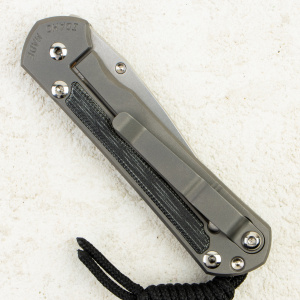 Нож Chris Reeve Small Sebenza 31 Inlay, Glass Blasted CPM MagnaCut, Titanium/Black Canvas Micarta Handle, S31-1652 Нож Chris Reeve Small Sebenza 31 Inlay, Glass Blasted CPM MagnaCut, Titanium/Black Canvas Micarta Handle, S31-1652