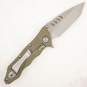 Нож Guardian Tactical Helix Combat Tanto, CPM-154, G10 OD Green - складной туристические ножи из стали Нож Guardian Tactical Helix Combat Tanto, CPM-154, G10 OD Green - складной туристические ножи из стали