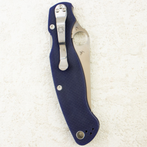 Нож Spyderco Military 2, CPM S110V, G10 Dark Blue Handle, C36GPDBL2 Нож Spyderco Military 2, CPM S110V, G10 Dark Blue Handle, C36GPDBL2