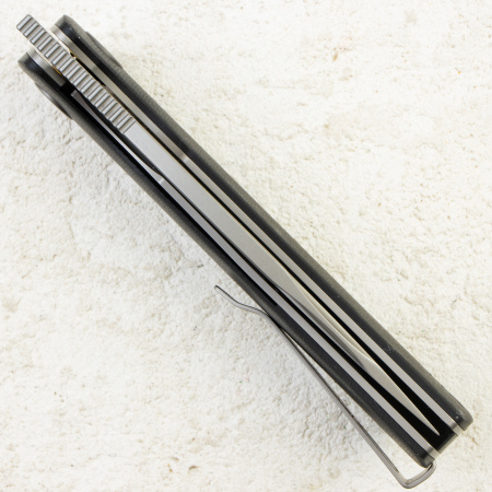 Нож Petrified Fish Beluga, K110, Sandblasting, G10 Black Handle, PFP01D Нож Petrified Fish Beluga, K110, Sandblasting, G10 Black Handle, PFP01D