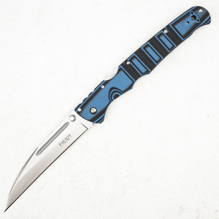 Нож Cold Steel FRENZY 2, S35VN, Dual Tone G10 Black/Blue