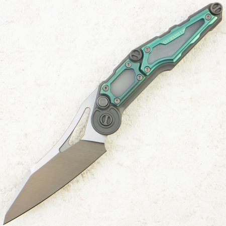 Нож NOC Knives MT-32, M390, Titanium Green Handle, MT-3210