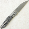 Нож WE Knife Brr15, Stonewashed, M390, Gray Titanium/Carbon Fiber Handle, WE24007-2 Нож WE Knife Brr15, Stonewashed, M390, Gray Titanium/Carbon Fiber Handle, WE24007-2