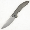 Нож WE Knife Quixotic, 20CV, Titanium Gray