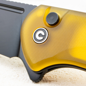 Нож CIVIVI Conspirator Flipper & Button Lock, Nitro-V, Polished Ultem Handle, C21006-6 - складной туристические ножи из стали Нож CIVIVI Conspirator Flipper & Button Lock, Nitro-V, Polished Ultem Handle, C21006-6 - складной туристические ножи из стали