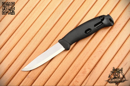 Нож Morakniv Companion Spark Black, нержавеющая сталь - купить в интернет-магазине Blademan