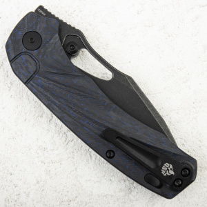 Нож QSP Hornbill, S35VN Black, Blue Carbon Fiber - складной туристические ножи из стали Нож QSP Hornbill, S35VN Black, Blue Carbon Fiber - складной туристические ножи из стали