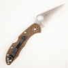 Нож Spyderco Delica, VG-10, FRN Brown Нож Spyderco Delica, VG-10, FRN Brown - купить в интернет-магазине Blademan