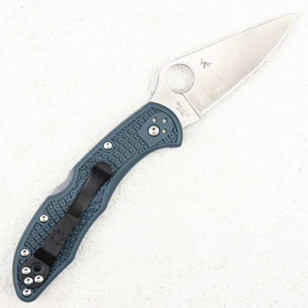 Нож Spyderco Delica 4, K390, FRN Blue, C11FPK390
