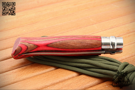 Нож Opinel №8, Нержавеющая сталь, Берёза, Красный - купить в интернет-магазине Blademan