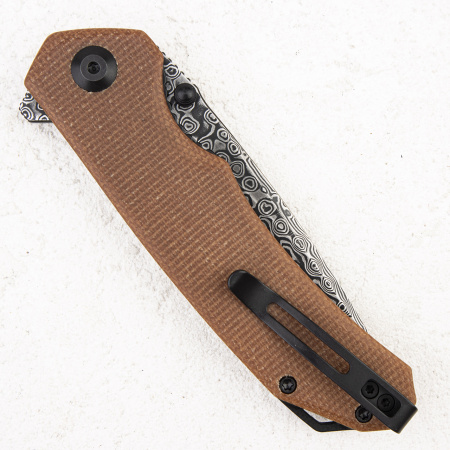 Нож CIVIVI Brazen, Damascus, Micarta Brown - купить в интернет-магазине Blademan