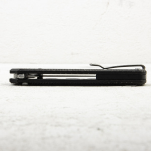 Нож QSP Swordfish Button Lock, 14C28N, Micarta Dark Brown - складной туристические ножи из стали Нож QSP Swordfish Button Lock, 14C28N, Micarta Dark Brown - складной туристические ножи из стали