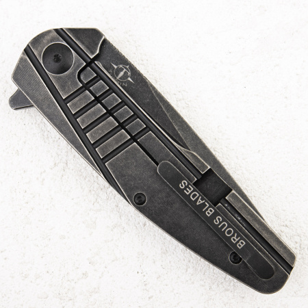 Нож Brous Blades The Insight, D2 Black, Titanium Black, BRB127