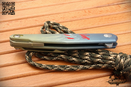 Mr.Blade Lance Лабутены by Сергей Шнуров, M390, Titanium - купить в интернет-магазине Blademan