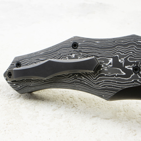 Нож WE Knife Orc Boss, Gray CPM 20CV, Titanium Gray Handle, WE24042-3 Нож WE Knife Orc Boss, Gray CPM 20CV, Titanium Gray Handle, WE24042-3