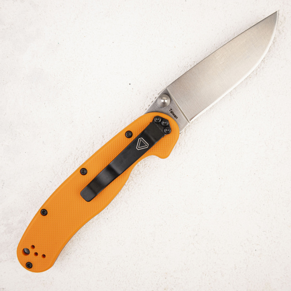 Нож Ontario Rat 2, AUS8, Orange, Satin Blade