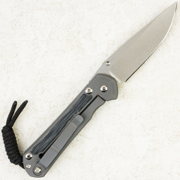 Нож Chris Reeve Small Sebenza 31 Inlay, CPM MagnaCut, Titanium/Black Canvas Micarta Handle, S31-1200