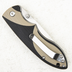 Нож QSP Piglet, 14C28N, G10 Black/Sand - складной туристические ножи из стали Нож QSP Piglet, 14C28N, G10 Black/Sand - складной туристические ножи из стали