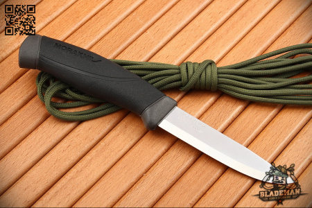Нож Morakniv Companion Anthracite, нерж. сталь - купить в интернет-магазине Blademan