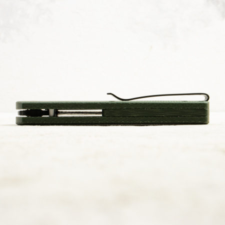 Нож CIVIVI Sokoke Front Flipper & Thumb Stud, Damascus, Micarta Green, C22007-DS2 Нож CIVIVI Sokoke Front Flipper & Thumb Stud, Damascus, Micarta Green, C22007-DS2