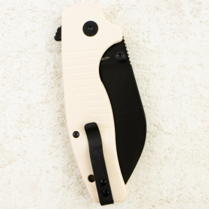 Нож QSP Chefmaster, Black 14C28N, G10 Ivori White, QS163-B2 Нож QSP Chefmaster, Black 14C28N, G10 Ivori White, QS163-B2