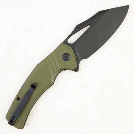 Нож CIVIVI BullTusk Flipper & Thumb Hole Knife OD Green Coarse G10, C23017-2 Нож CIVIVI BullTusk Flipper & Thumb Hole Knife OD Green Coarse G10, C23017-2 - купить в интернет-магазине Blademan