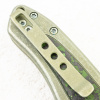 Нож WE Knife Button Lock Kitefin, CPM 20CV, Carbon Fiber / Green Titanium Handle - купить в интернет-магазине Blademan