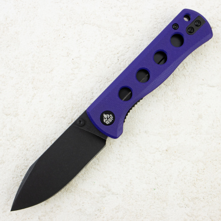 Нож QSP Canary Folder, 14C28N, Purple G10 Handle, QS150-D2