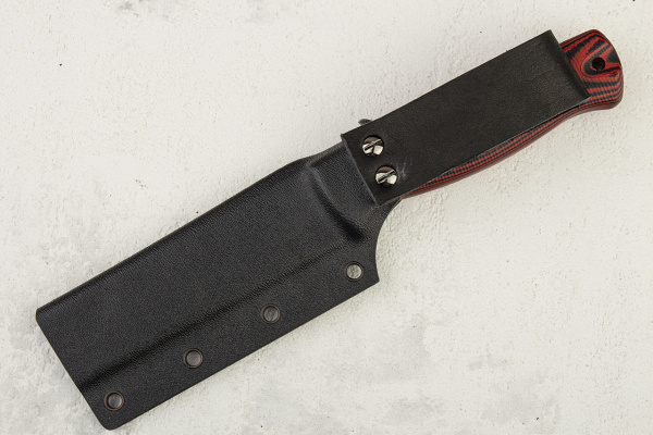 Нож OWL Hoot F, M390, G10 Black/Red, Kydex - купить в интернет-магазине Blademan