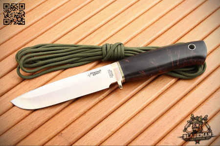 Южный Крест - Кречет, Карельская береза Кофе, M390 - купить в интернет-магазине Blademan