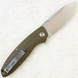 Нож Petrified Fish Terra, Satin, D2, Micarta Khaki Handle, PFB01KAS Нож Petrified Fish Terra, Satin, D2, Micarta Khaki Handle, PFB01KAS
