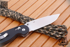 Нож Ganzo G727M, черный - складной туристические ножи из стали