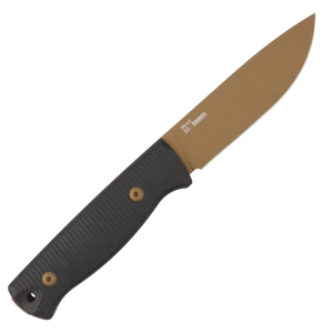 Нож HOT Knife Hoot, Cerakote Bronze, D2, G10 Black Handle, Kydex