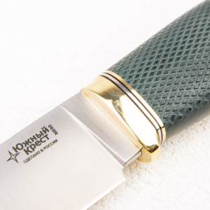 Нож Южный Крест Длинный Джек Эксперт, N690, Микарта Изумруд, Насечка Нож Южный Крест Длинный Джек Эксперт, N690, Микарта Изумруд, Насечка - купить в интернет-магазине Blademan