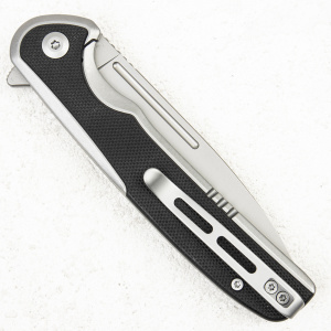 Нож CIVIVI Voltaic, 14C28N Silver, G10 Black - складной туристические ножи из стали Нож CIVIVI Voltaic, 14C28N Silver, G10 Black - складной туристические ножи из стали