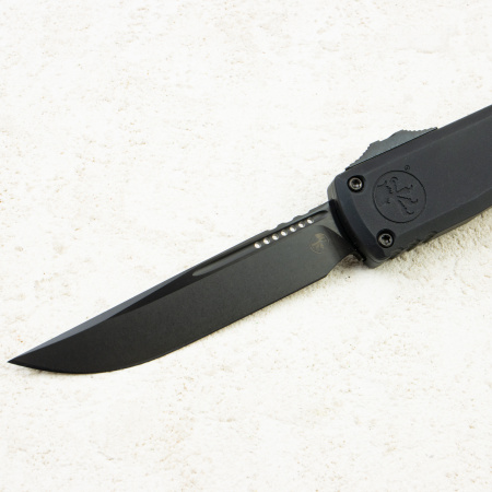 Нож Microtech Ultratech ZBP Gen III Shadow, Black, M390, Aluminum Black, 1123-1 DLCTSH, (Signature Series)