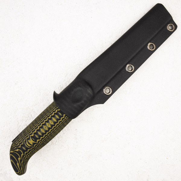 Нож OWL North F Грибок, M390 Cryo, G10 Black/Yellow, Kydex - купить в интернет-магазине Blademan