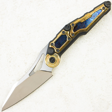 Нож NOC Knives MT-32, Mirror M390, Copper Damascus (Mokume) Handle, MT-3204