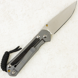 Нож Chris Reeve Small Sebenza 31 Inlay, CPM MagnaCut, Titanium/Bog Oak Handle, S31-1100 Нож Chris Reeve Small Sebenza 31 Inlay, CPM MagnaCut, Titanium/Bog Oak Handle, S31-1100